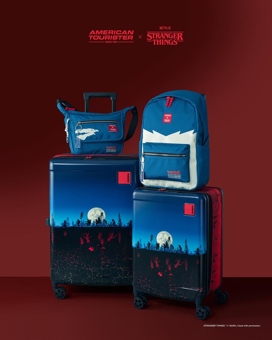 American Tourister STRANGER THINGS LUGGAGE STRAP  lifestyle | American Tourister
