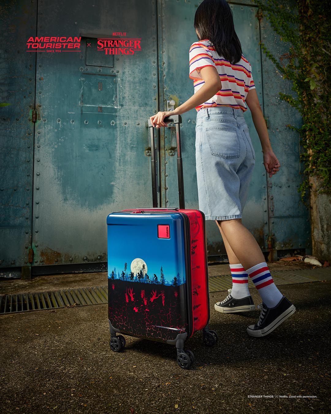 American Tourister STRANGER THINGS SP67/24 EXP TSA  lifestyle | American Tourister