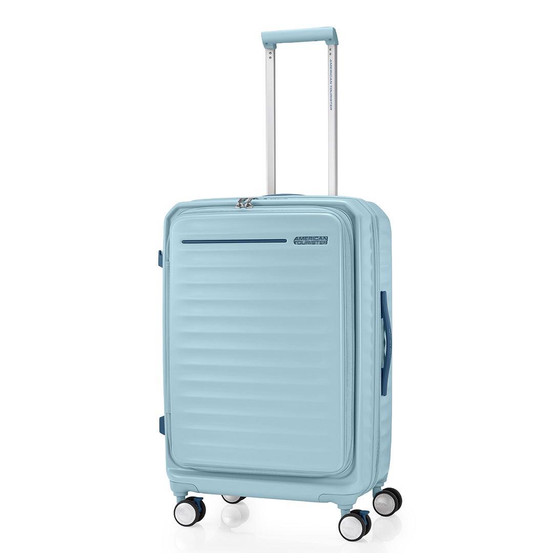American Tourister Valise gris foncé orange néon pour femme et homme - Sea Seeker Spinner 68 / 25 TSA Trolley Charcoal Grey 218025 gris foncé,orange néon - Bagagerie - Maroquinerie