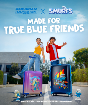 American Tourister x The Smurfs